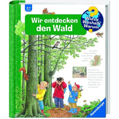 Ravensburger Wir entdecken den Wald, Livre pour enfants de Angela Weinhold - Publicité Ravensburger Wir entdecken den Wald, Livre pour enfants de Angela Weinhold - Publicité