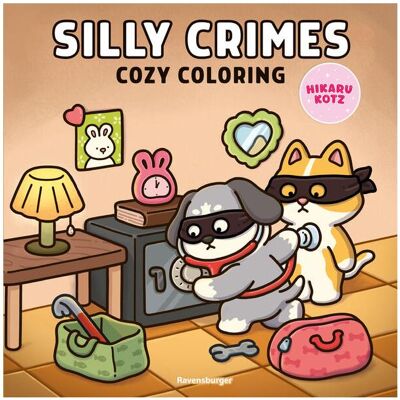 Ravensburger Cozy Coloring - Silly Crimes - Publicité Ravensburger Cozy Coloring - Silly Crimes - Publicité