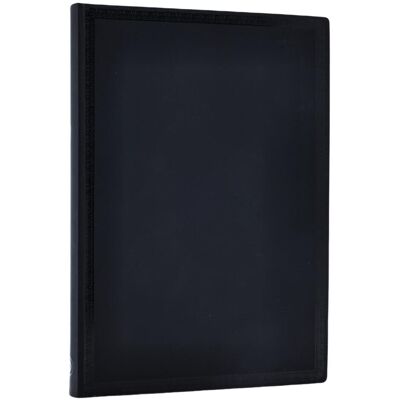 Paperblanks, Cahier + bloc-notes, Carnet de notes Flex Midi Black Edition simple (12,5 x 18 cm, À rayures, Couverture souple) - Publicité Paperblanks, Cahier + bloc-notes, Carnet de notes Flex Midi Black Edition simple (12,5 x 18 cm, À rayures, Couverture souple) - Publicité