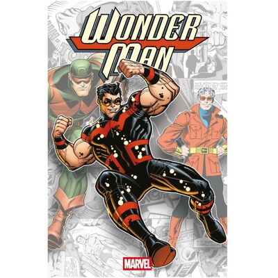 Panini Wonder Man, Fiction de Stan Lee, Tom DeFalco, David Michelin, Kurt Busiek, Don Heck, George Perez, Michael Strittmatter, Reinhard Schweizer, Kerry Gammill, Ron Wilson, Marc-Oliver Frisch - Publicité Panini Wonder Man, Fiction de Stan Lee, Tom DeFalco, David Michelin, Kurt Busiek, Don Heck, George Perez, Michael Strittmatter, Reinhard Schweizer, Kerry Gammill, Ron Wilson, Marc-Oliver Frisch - Publicité