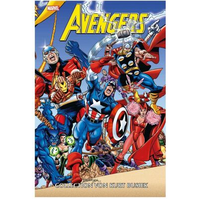 Panini Avengers Collection von George Pérez, Fiction de Mark Waid, Kurt Busiek, Jerry Ordway, Bernd Kronsbein, Reinhard Schweizer - Publicité Panini Avengers Collection von George Pérez, Fiction de Mark Waid, Kurt Busiek, Jerry Ordway, Bernd Kronsbein, Reinhard Schweizer - Publicité