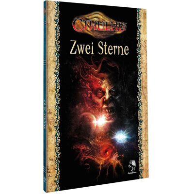 Pegasus Cthulhu: Zwei Sterne (Softcover) (Allemand, 3 - 6 Joueur) - Publicité Pegasus Cthulhu: Zwei Sterne (Softcover) (Allemand, 3 - 6 Joueur) - Publicité