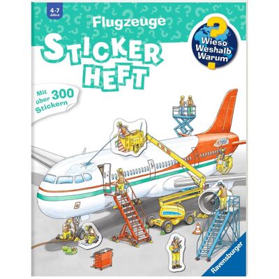 Ravensburger Livret d'autocollants - Avions - Publicité Ravensburger Livret d'autocollants - Avions - Publicité