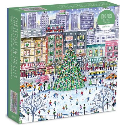 Abrams & Chronicle Michael Storrings Christmas in the City (1000 pièces) - Publicité Abrams & Chronicle Michael Storrings Christmas in the City (1000 pièces) - Publicité