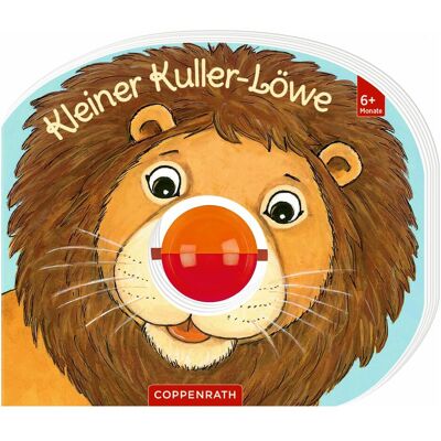 Coppenrath, Livres pour bébé, Mein erstes Kugelbuch: Kleiner Kuller-Löwe (Allemand) - Publicité Coppenrath, Livres pour bébé, Mein erstes Kugelbuch: Kleiner Kuller-Löwe (Allemand) - Publicité