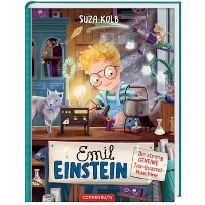 Coppenrath Emil Einstein (Bd. 1), Livre pour enfants de Suza Kolb, Anja Grote - Publicité Coppenrath Emil Einstein (Bd. 1), Livre pour enfants de Suza Kolb, Anja Grote - Publicité