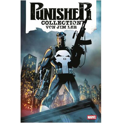 Panini Punisher Collection von Jim Lee, Fiction de David Ross, Mike Baron, Neil Hansen, Roger Salick, John Wellington, Reinhard Schweizer, Florian Breitsameter, Jim Lee, Carl Potts - Publicité Panini Punisher Collection von Jim Lee, Fiction de David Ross, Mike Baron, Neil Hansen, Roger Salick, John Wellington, Reinhard Schweizer, Florian Breitsameter, Jim Lee, Carl Potts - Publicité