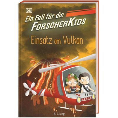 Dorling Kindersley Ein Fall für die Forscher-Kids 6. Einsatz am Vulkan, Livre pour enfants de S. J. King, Violeta Topalova, Ellie O'Shea, DK Verlag - Enfants - Publicité Dorling Kindersley Ein Fall für die Forscher-Kids 6. Einsatz am Vulkan, Livre pour enfants de S. J. King, Violeta Topalova, Ellie O'Shea, DK Verlag - Enfants - Publicité