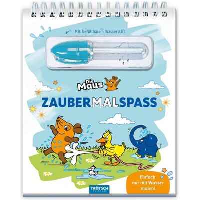 Trötsch La souris s'amuse à peindre avec un crayon à eau - Publicité Trötsch La souris s'amuse à peindre avec un crayon à eau - Publicité
