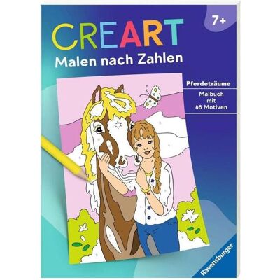 Ravensburger CreArt Peinture par numéros 7+ : Rêves de chevaux - Publicité Ravensburger CreArt Peinture par numéros 7+ : Rêves de chevaux - Publicité