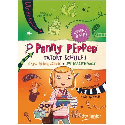 DTV Penny Pepper - Tatort Schule, Livre pour enfants de Lisa Hnsch, Ulrike Rylance - Publicité DTV Penny Pepper - Tatort Schule, Livre pour enfants de Lisa Hnsch, Ulrike Rylance - Publicité