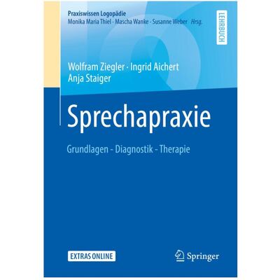 Springer Apraxie de la parole, Livres spécialisés de Ingrid Aichert, Briqueteurs-maçons en tungstène, Anja Staiger - Publicité Springer Apraxie de la parole, Livres spécialisés de Ingrid Aichert, Briqueteurs-maçons en tungstène, Anja Staiger - Publicité