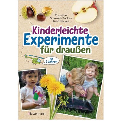 Bassermann Kinderleichte Experimente für draussen. Ab 3 Jahren, Livre pour enfants de Christine Sinnwell-Backes, Timo Backes - Publicité Bassermann Kinderleichte Experimente für draussen. Ab 3 Jahren, Livre pour enfants de Christine Sinnwell-Backes, Timo Backes - Publicité