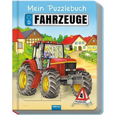 Trötsch, Livres pour bébé, Trtsch Puzzlebuch Mein tolles Puzzelbuch Fahrzeuge (Allemand) - Publicité Trötsch, Livres pour bébé, Trtsch Puzzlebuch Mein tolles Puzzelbuch Fahrzeuge (Allemand) - Publicité