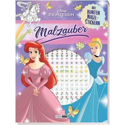 Panini Disney Prinzessin: Malzauber - Mit bunten Nagelstickern! - Publicité Panini Disney Prinzessin: Malzauber - Mit bunten Nagelstickern! - Publicité