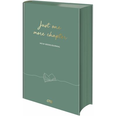 Lübbe, Cahier + bloc-notes, Just ONE more chapter - Mon Bookjournal (Blanc, Couverture rigide) - Publicité Lübbe, Cahier + bloc-notes, Just ONE more chapter - Mon Bookjournal (Blanc, Couverture rigide) - Publicité