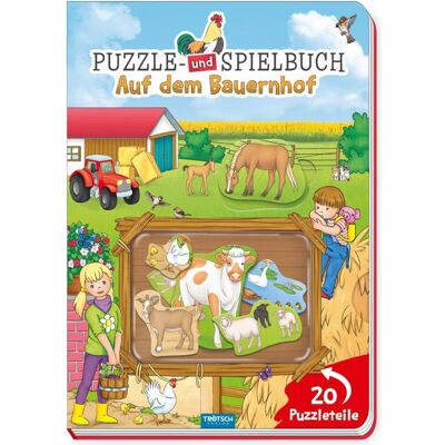 Puzzle- und Spielbuch Auf dem Bauernhof, Livre pour enfants de Trötsch Verlag GmbH & Co.KG (Éditions Trötsch) - Publicité Puzzle- und Spielbuch Auf dem Bauernhof, Livre pour enfants de Trötsch Verlag GmbH & Co.KG (Éditions Trötsch) - Publicité
