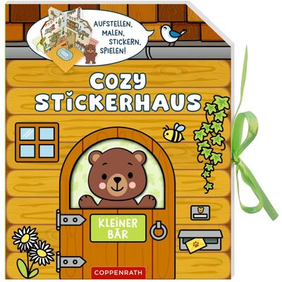 Coppenrath, Autocollants, Cozy Stickerhaus (60 Autocollants) - Publicité Coppenrath, Autocollants, Cozy Stickerhaus (60 Autocollants) - Publicité