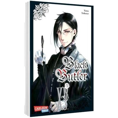 Carlsen Black Butler 15, Fiction de Yana Toboso Toboso - Publicité Carlsen Black Butler 15, Fiction de Yana Toboso Toboso - Publicité