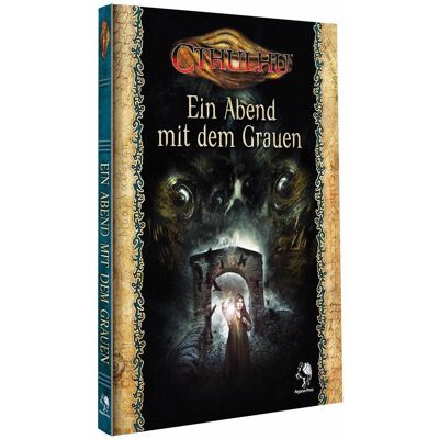 Pegasus Cthulhu : Une soirée avec l'horreur (couverture rigide), 188 pages (édition FR) (Allemand, 3 - 6 Joueur) - Publicité Pegasus Cthulhu : Une soirée avec l'horreur (couverture rigide), 188 pages (édition FR) (Allemand, 3 - 6 Joueur) - Publicité