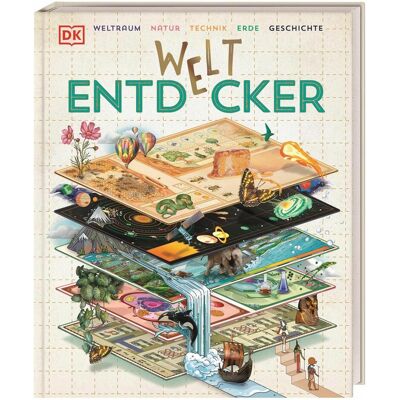 Dorling Kindersley Welt-Entdecker, Livre pour enfants de Studio Muti, DK Verlag - Enfants, Michael Kokoscha, Kaley McKean, Lizzie Munsey - Publicité Dorling Kindersley Welt-Entdecker, Livre pour enfants de Studio Muti, DK Verlag - Enfants, Michael Kokoscha, Kaley McKean, Lizzie Munsey - Publicité
