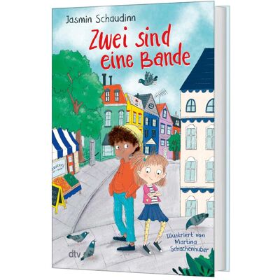 DTV Zwei sind eine Bande, Livre pour enfants de Jasmine Schaudinn - Publicité DTV Zwei sind eine Bande, Livre pour enfants de Jasmine Schaudinn - Publicité
