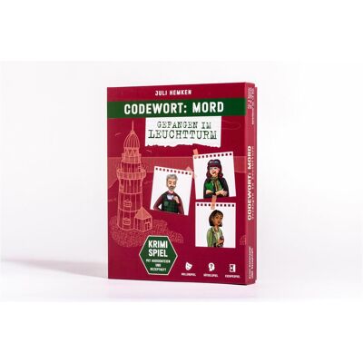 Bassermann Hemkentokrax:Mot de code : meurtre. Pris au piège dans (Allemand, 6 Joueur) - Publicité Bassermann Hemkentokrax:Mot de code : meurtre. Pris au piège dans (Allemand, 6 Joueur) - Publicité