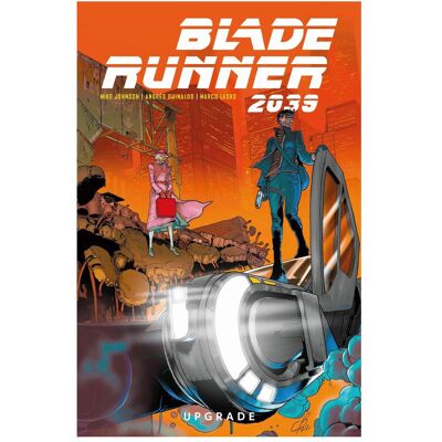 Panini Blade Runner 2039, Fiction de Mike Jonsohn, Andres Guinaldo, Bernd Kronsbein - Publicité Panini Blade Runner 2039, Fiction de Mike Jonsohn, Andres Guinaldo, Bernd Kronsbein - Publicité