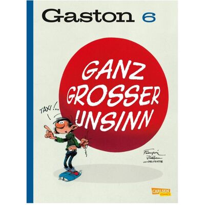 Carlsen Gaston Neuedition 6: Ganz grosser Unsinn, Fiction de André Franquin - Publicité Carlsen Gaston Neuedition 6: Ganz grosser Unsinn, Fiction de André Franquin - Publicité