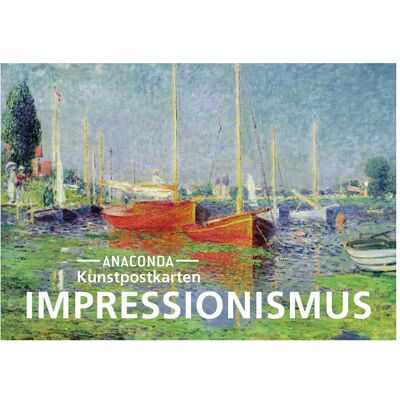 Anaconda, Carte de vœux + papier à lettres, Postkarten-Set Impressionismus (20 pcs) - Publicité Anaconda, Carte de vœux + papier à lettres, Postkarten-Set Impressionismus (20 pcs) - Publicité