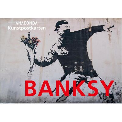 Anaconda, Carte de vœux + papier à lettres, Set de cartes postales Banksy (18 pcs) - Publicité Anaconda, Carte de vœux + papier à lettres, Set de cartes postales Banksy (18 pcs) - Publicité