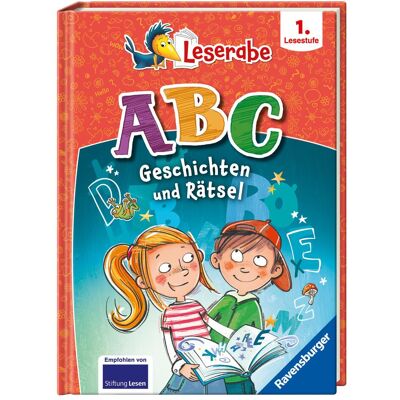 Ravensburger Leserabe Sonderausgaben - ABC-Geschichten und Rätsel, Livre pour enfants de Wilfried Gebhard, Angelica Penner, Les gens de Katya, Angela Glökler, Katja Uebe - Publicité Ravensburger Leserabe Sonderausgaben - ABC-Geschichten und Rätsel, Livre pour enfants de Wilfried Gebhard, Angelica Penner, Les gens de Katya, Angela Glökler, Katja Uebe - Publicité