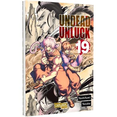 Carlsen Undead Unluck 19, Fiction de Yoshifumi Tozuka - Publicité Carlsen Undead Unluck 19, Fiction de Yoshifumi Tozuka - Publicité