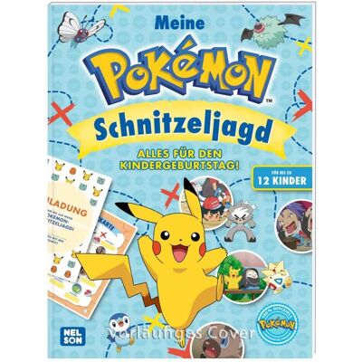 Nelson Pokémon: Meine Schnitzeljagd, Livre pour enfants - Publicité Nelson Pokémon: Meine Schnitzeljagd, Livre pour enfants - Publicité