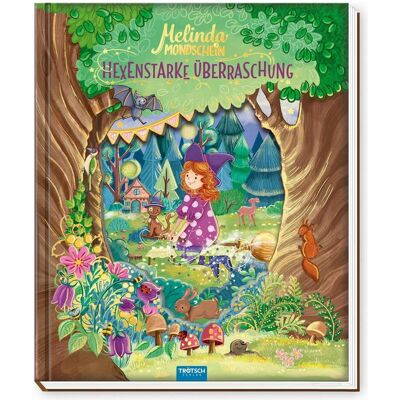 Melinda Mondschein - Hexenstarke Überraschung, Livre pour enfants de Trötsch Verlag GmbH & Co. KG (Éditions Trötsch) - Publicité Melinda Mondschein - Hexenstarke Überraschung, Livre pour enfants de Trötsch Verlag GmbH & Co. KG (Éditions Trötsch) - Publicité