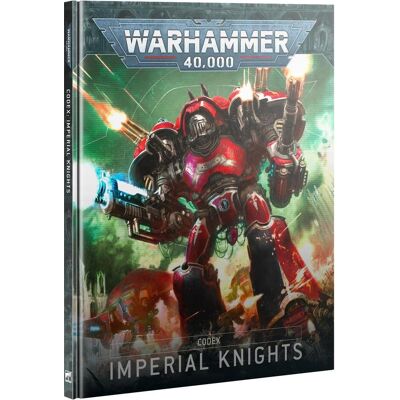 Games Workshop Warhammer 40k - Codex V.10 Imperial Knights (Fr) (Carton) - Publicité Games Workshop Warhammer 40k - Codex V.10 Imperial Knights (Fr) (Carton) - Publicité