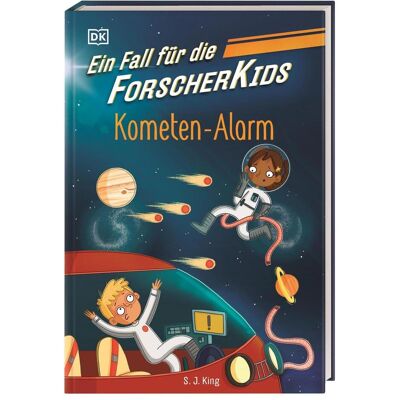 Dorling Kindersley Ein Fall für die Forscher-Kids 2. Kometen-Alarm, Livre pour enfants de DK Verlag - Enfants, Ellie O'Shea, Violeta Topalova, S. J. King - Publicité Dorling Kindersley Ein Fall für die Forscher-Kids 2. Kometen-Alarm, Livre pour enfants de DK Verlag - Enfants, Ellie O'Shea, Violeta Topalova, S. J. King - Publicité