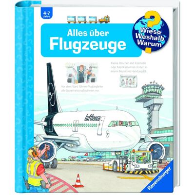 Ravensburger Alles über Flugzeuge, Livre pour enfants de Wolfgang Butcher, Andrea Erne - Publicité Ravensburger Alles über Flugzeuge, Livre pour enfants de Wolfgang Butcher, Andrea Erne - Publicité