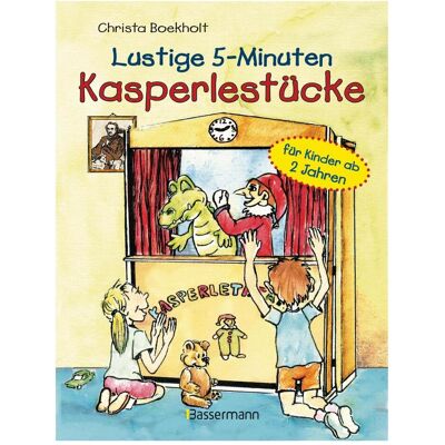 Bassermann Lustige 5-Minuten-Kasperlestücke, Livre pour enfants de Christa Boekholt - Publicité Bassermann Lustige 5-Minuten-Kasperlestücke, Livre pour enfants de Christa Boekholt - Publicité