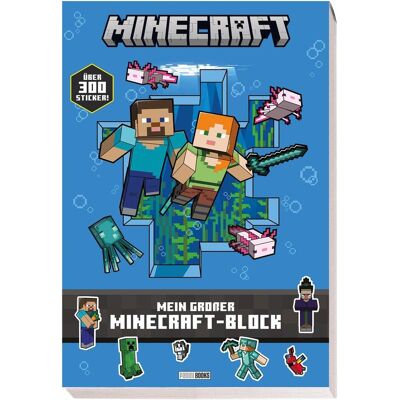Panini, Autocollants, Minecraft : Mon grand bloc Minecraft (300 Autocollants) - Publicité Panini, Autocollants, Minecraft : Mon grand bloc Minecraft (300 Autocollants) - Publicité