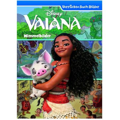 Disney Vaiana - Wimmelbilder - Verrückte Such-Bilder, Livre pour enfants de Phoenix International Publications Germany GmbH - Publicité Disney Vaiana - Wimmelbilder - Verrückte Such-Bilder, Livre pour enfants de Phoenix International Publications Germany GmbH - Publicité