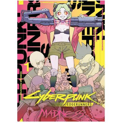 Panini Cyberpunk 2077: Edgerunners (Manga) 01, Fiction de Bartosz Sztybor, Asano, Andreas Kasprzak - Publicité Panini Cyberpunk 2077: Edgerunners (Manga) 01, Fiction de Bartosz Sztybor, Asano, Andreas Kasprzak - Publicité