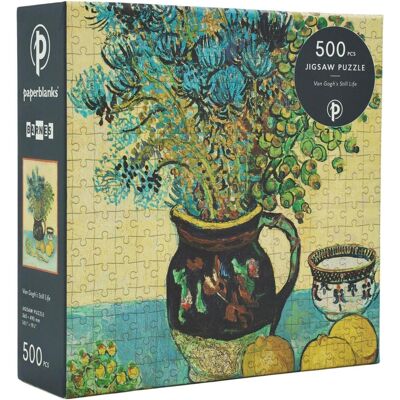 Paperblanks Puzzles - Nature Morte de Van Gogh - Puzzle - 500 pièces (500 pièces) - Publicité Paperblanks Puzzles - Nature Morte de Van Gogh - Puzzle - 500 pièces (500 pièces) - Publicité