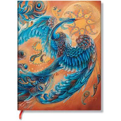 Paperblanks, Cahier + bloc-notes, Carnet de notes Oiseau céleste Ultra (Ultra, À rayures, Couverture rigide) - Publicité Paperblanks, Cahier + bloc-notes, Carnet de notes Oiseau céleste Ultra (Ultra, À rayures, Couverture rigide) - Publicité