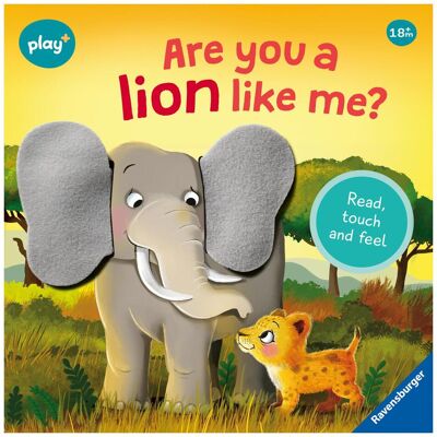 Ravensburger, Livres pour bébé, Play+ Êtes-vous un lion comme moi?, Livre pour bébé 18+ mois (Allemand, Anglais) - Publicité Ravensburger, Livres pour bébé, Play+ Êtes-vous un lion comme moi?, Livre pour bébé 18+ mois (Allemand, Anglais) - Publicité