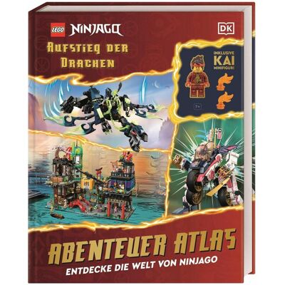 Dorling Kindersley LEGO NINJAGO Aufstieg der Drachen Abenteuer Atlas, Livre pour enfants de Simon Hugo, Jan Dinter, DK Verlag - Enfants - Publicité Dorling Kindersley LEGO NINJAGO Aufstieg der Drachen Abenteuer Atlas, Livre pour enfants de Simon Hugo, Jan Dinter, DK Verlag - Enfants - Publicité