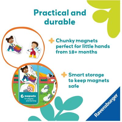 Ravensburger Play+ My first Magnetic Book: Match and Learn Numbers (Anglais) - Publicité Ravensburger Play+ My first Magnetic Book: Match and Learn Numbers (Anglais) - Publicité