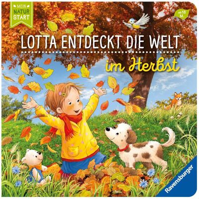 Ravensburger, Livres pour bébé, Lotta découvre le monde : en automne (Allemand) - Publicité Ravensburger, Livres pour bébé, Lotta découvre le monde : en automne (Allemand) - Publicité