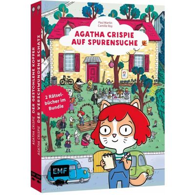 Edition Fischer Agatha Crispie auf Spurensuche (2 Rätselbücher im Bundle), Livre pour enfants de Paul Martin - Publicité Edition Fischer Agatha Crispie auf Spurensuche (2 Rätselbücher im Bundle), Livre pour enfants de Paul Martin - Publicité