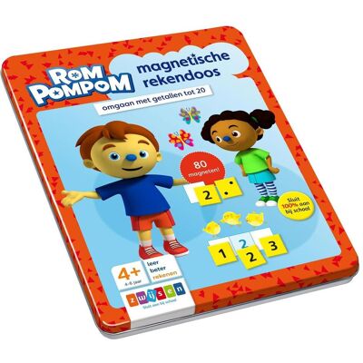 WPG Rompumpom Boîte à calculer magnétique - Publicité WPG Rompumpom Boîte à calculer magnétique - Publicité